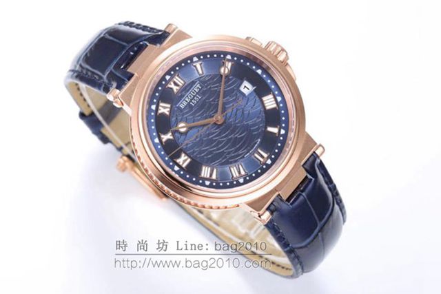 Breguet手錶 MARINE航海系列 5517款腕表 深度防水 寶璣男士腕表  hds1045